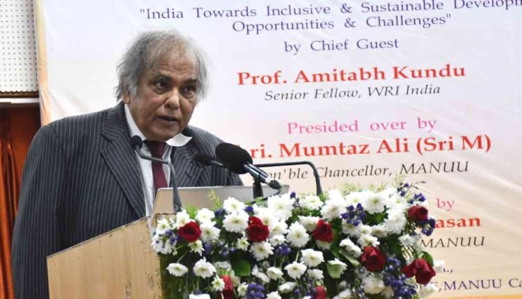 Foundation Day Lecture Held Today At MANUU