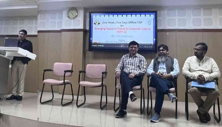 FDP on Research Trends in Computer Science begins at MANUU