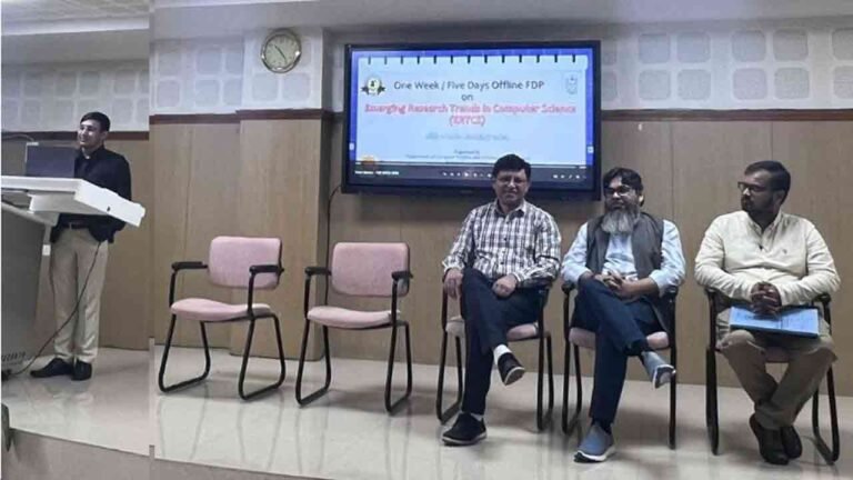 FDP on Research Trends in Computer Science begins at MANUU