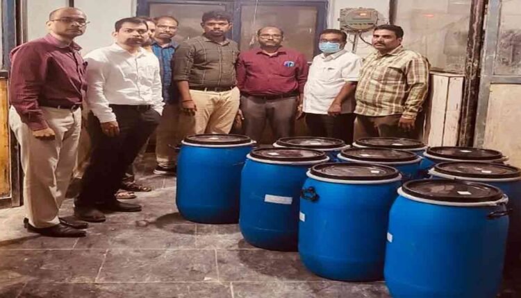 Unlicensed Facilities Raided, Rs. 50.25 Lakh Stock Seized