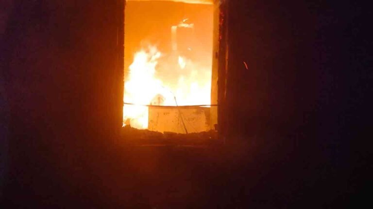 WATCH | Fire Broke Out In Hyderabad Mint Compound