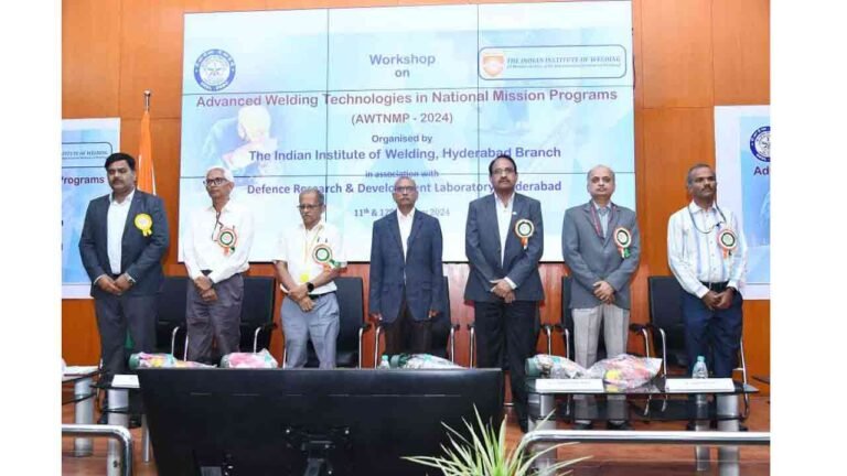 Indian Institute Of Welding With DRDL Organise A 2-Day Workshop On AWTNMP-2024
