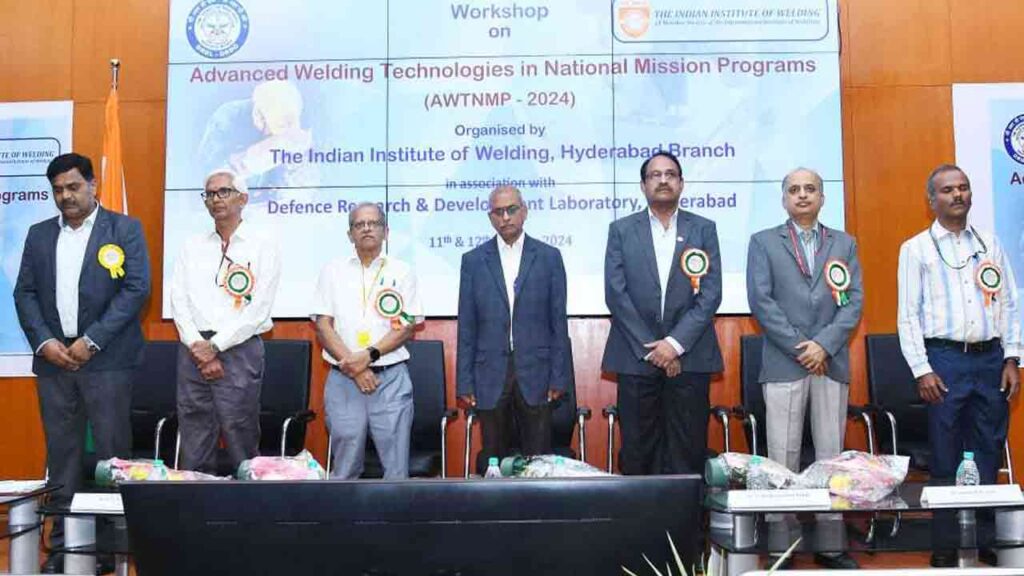 Indian Institute Of Welding With DRDL Organise A 2-Day Workshop On AWTNMP-2024