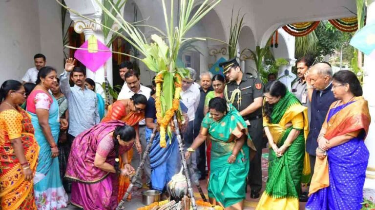 Makar Sankranti Celebrated In A Traditional Way At Raj Bhavan