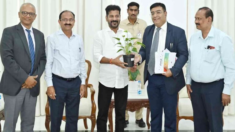 CM Revanth Reddy Assures Cooperation To Coca-Cola Beverages 