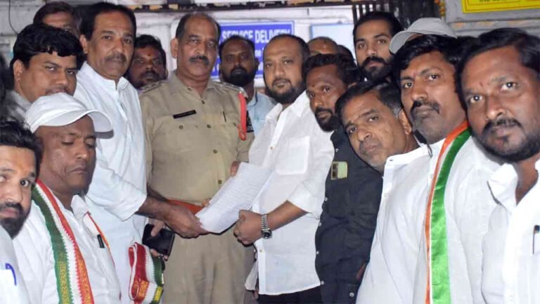 MIM Goons Attack Sameer Waliullah's Son During Praja Palana Program