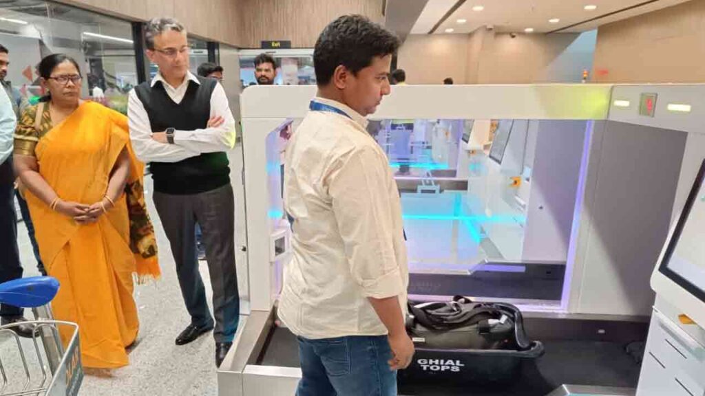 Shamshabad Airport Introduces Cityside Self Check-in System for New Year Travelers
