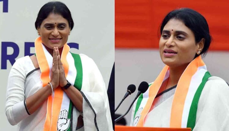 Sharmila Assumed Charge As APCC President