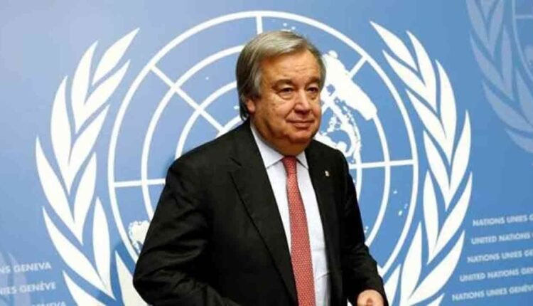 International Community Must Recognize Right Of Palestinians: UN Chief