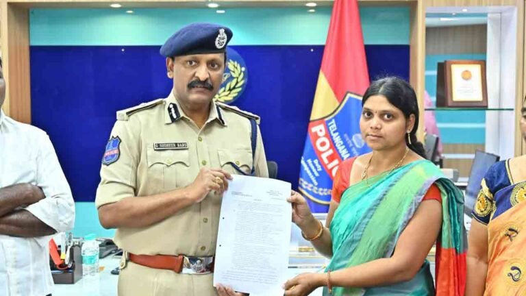 Hyderabad: Job To A Widow Of Deceased Constable By Relaxing Rules
