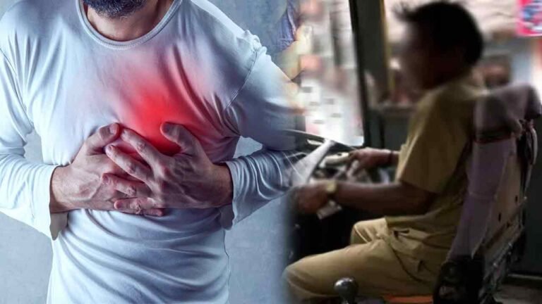 TSRTC Driver Dies Of Heart Attack While On Duty 