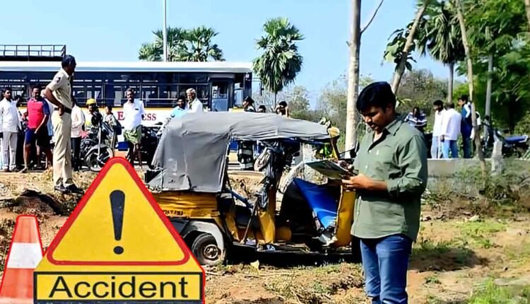 Three Agricultural Laborers Die In A Road Accident In Suryapet