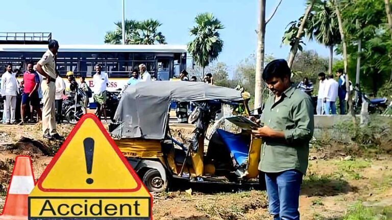Three Agricultural Laborers Die In A Road Accident In Suryapet