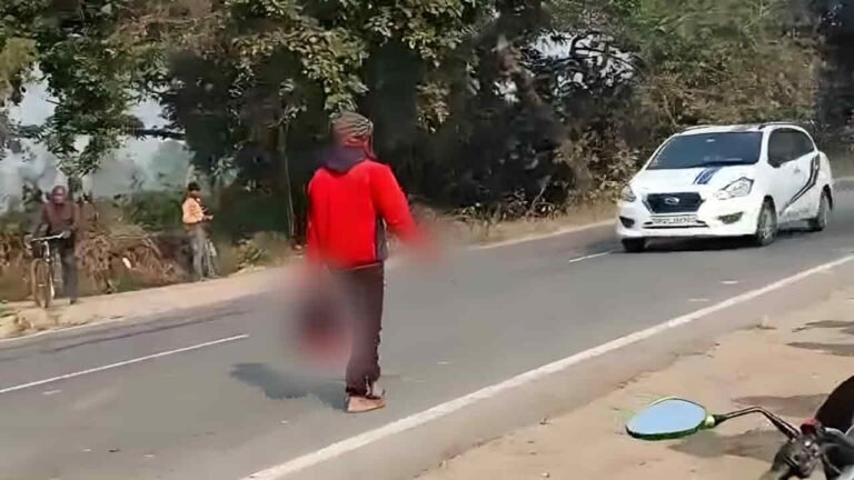 VIDEO: Man Walks On Lucknow Roads With Wife's Severed Head, Arrested