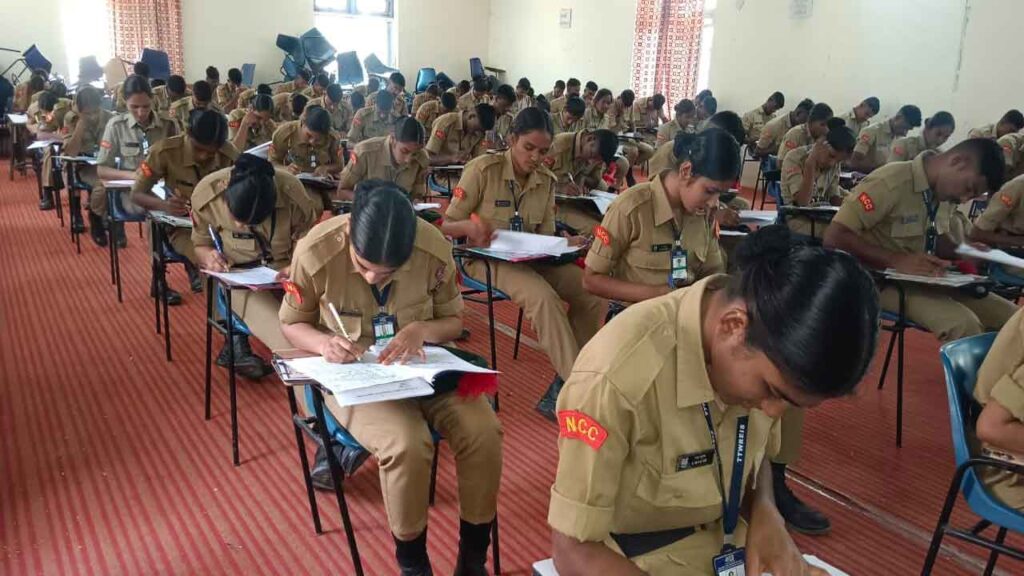 Comprehensive Evaluation of B Certificate Cadets by AP & Telangana NCC