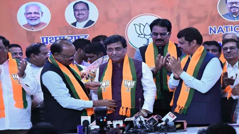 Former Maharashtra CM Ashok Chavan Joins BJP