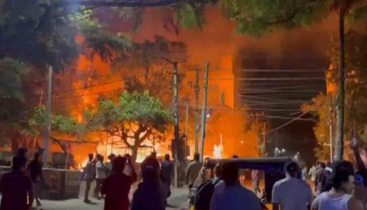 WATCH | Massive Fire Broke Out In Quthbullapur