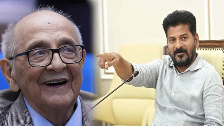 CM Revanth Condole The Demise Of Eminent Jurist Fali S. Nariman 