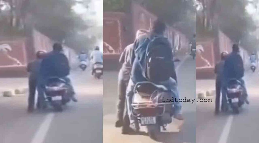 Rapido Rider Goes Above and Beyond, Pushing Bike with Customer to Destination in Hyderabad