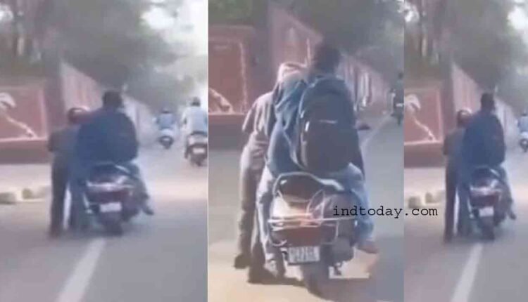 Rapido Rider Goes Above and Beyond, Pushing Bike with Customer to Destination in Hyderabad