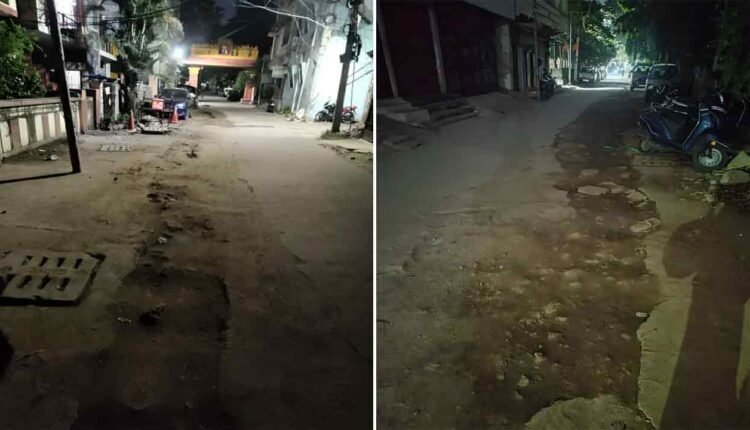 Sanath Nagar Residents Tag GHMC On Social Media And Request Immediate Road Repairs
