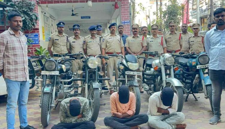 End To City Woes? Bike Thieves Held In Hyderabad