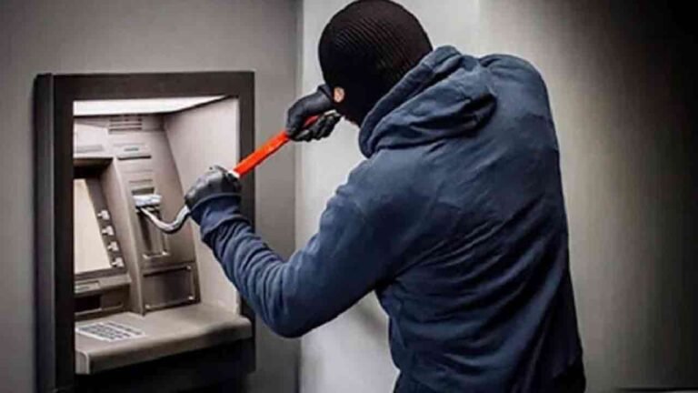 Thieves Broke The ATM And Stole Rs. 38 Lakhs
