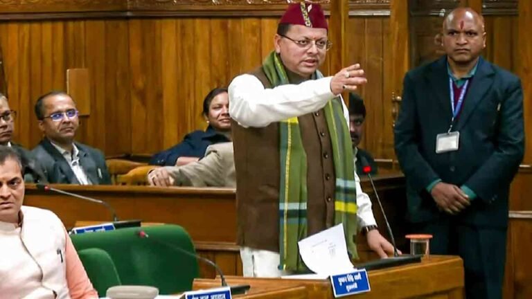 Uttarakhand Assembly Passed The UCC Bill By Voice Vote