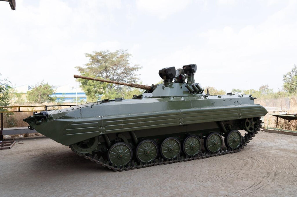 OFMK entered into a significant contract with the Indian Army for Upgradation of 693 BMP-II vehicles to BMP-II M