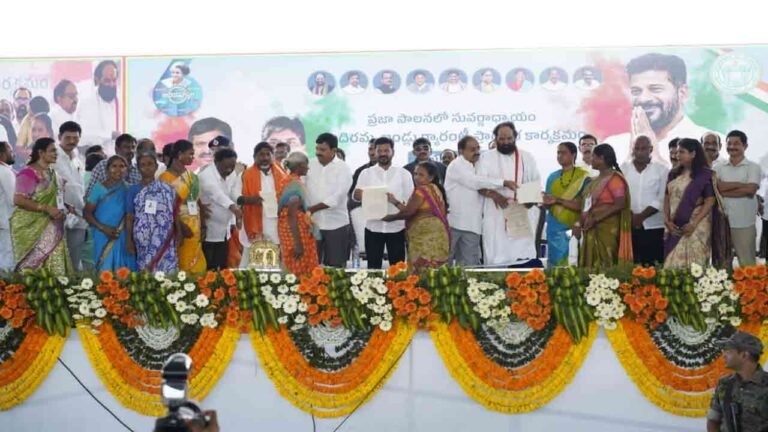 Revanth Launched Indiramma Housing Scheme