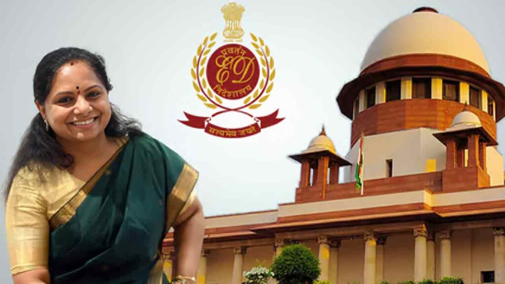 Kavitha Withdrawn Writ Petition In Supreme Court Challenging ED 