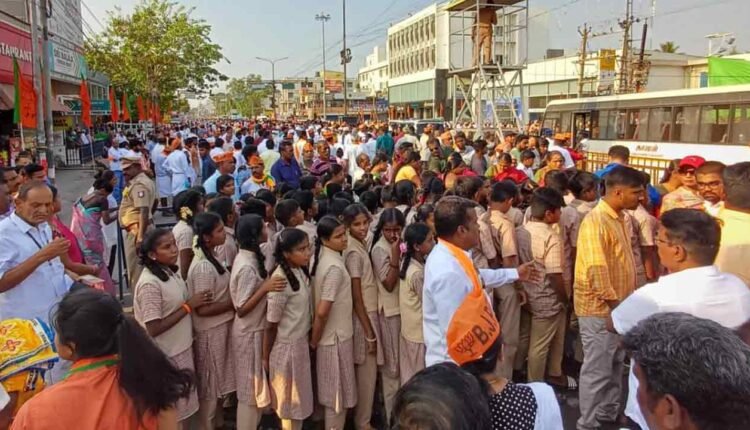 School Children At PM Modi Road Show: Action Taken: Inquiry Ordered 
