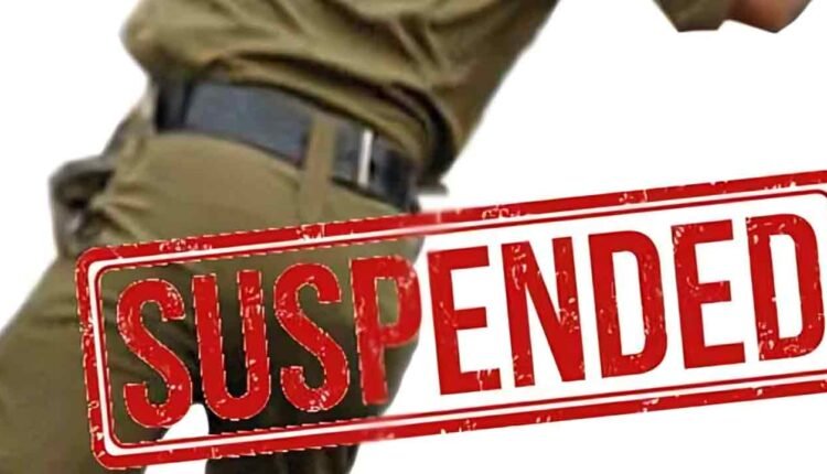 SI Suspended For Misbehaving With Woman COP 