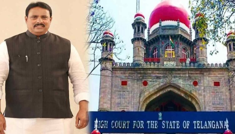 Telangana High Court Issues Notice To MLA Danam Nagender