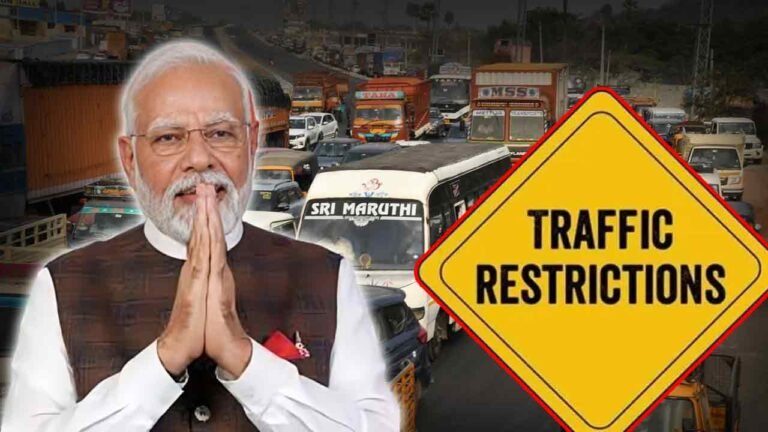 Hyderabad: Traffic Diversions Given PM’s Two-Day Visit