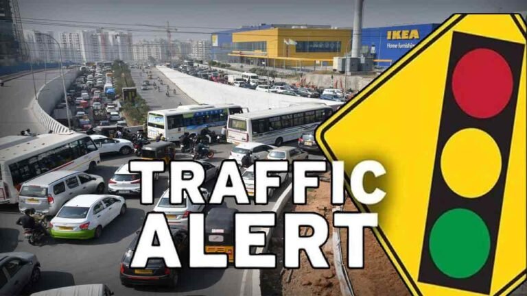 Traffic Police Announce 60-Day Diversions In Jeedimetla