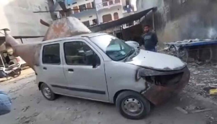 UP Man Turns Car Into 'Helicopter', Police Seized Vehicle