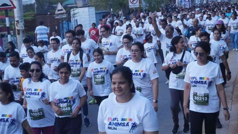 Second Edition of IIFL JITO Ahimsa Run to be Held in Hyderabad on March 31