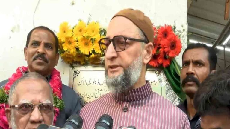 Asad Owaisi Lays Foundation Stone For Works Valued at Rs. 3 Crores in Yakutpura