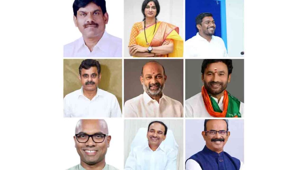 BJP Declares 1st List of Nine Candidates From Telangana