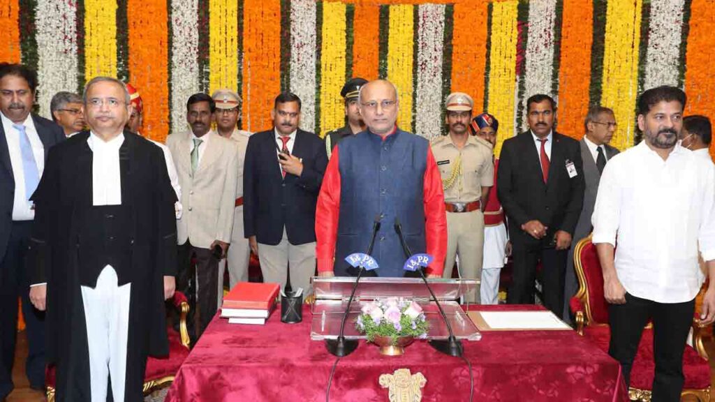 CP Radhakrishnan Sworn-In As New Governor Of Telangana