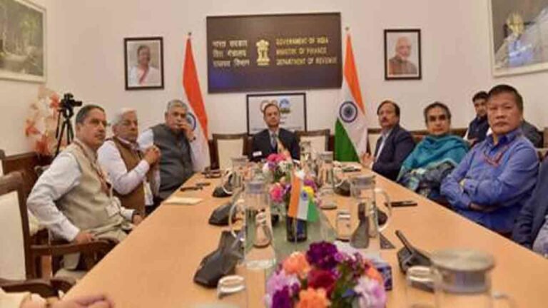 Foundation stone laid for New GST Bhawan & Residential Quarters in Hyderabad
