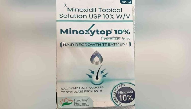 DCA Seized Widely Available Minoxytop 10%