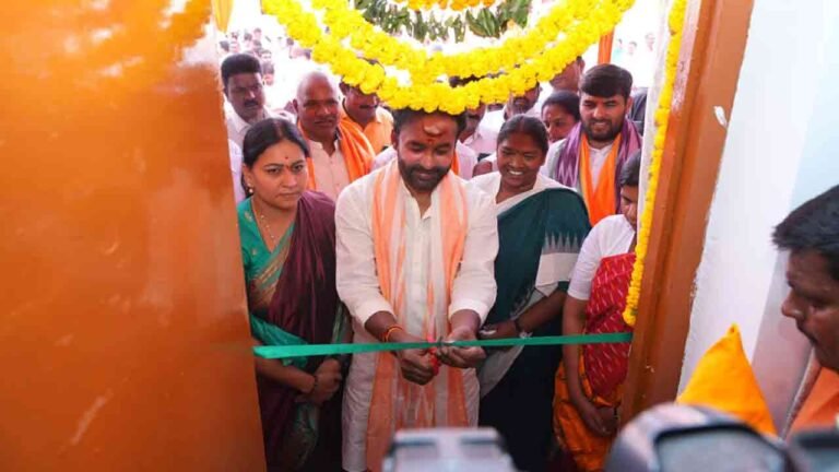 Kishan Reddy Inaugurates Sammakka, Sarakka Central Tribal University