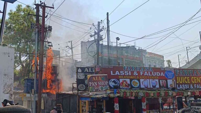 Panic After Electric Transformer Exploded In Malakpet