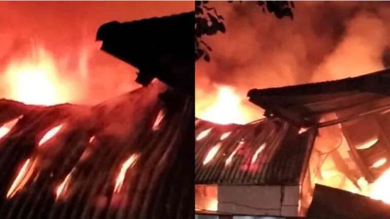 WATCH | Pesticide Unit At Nacharam Gutted In Fire