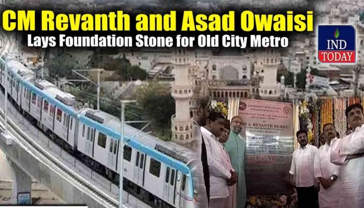 WATCH | Hyderabad Old City Metro Rail Foundation Laid