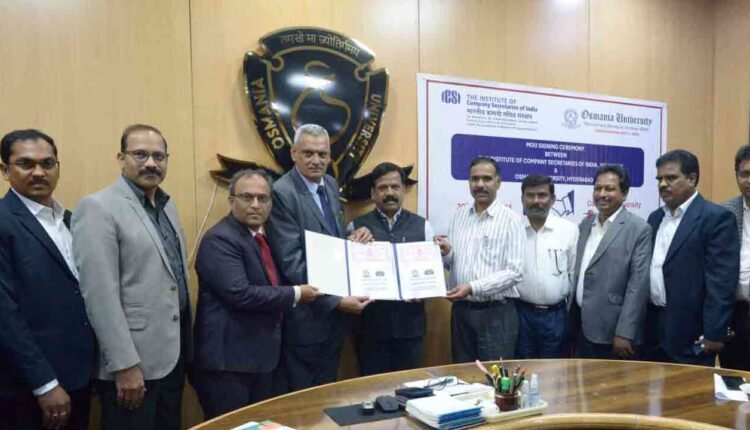 Osmania University And Abode Biotech India Pvt Ltd Forge Strategic Collaboration