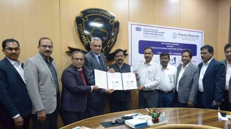 Osmania University And Abode Biotech India Pvt Ltd Forge Strategic Collaboration