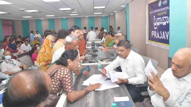334 Pleas Received Across GHMC In Prajavani